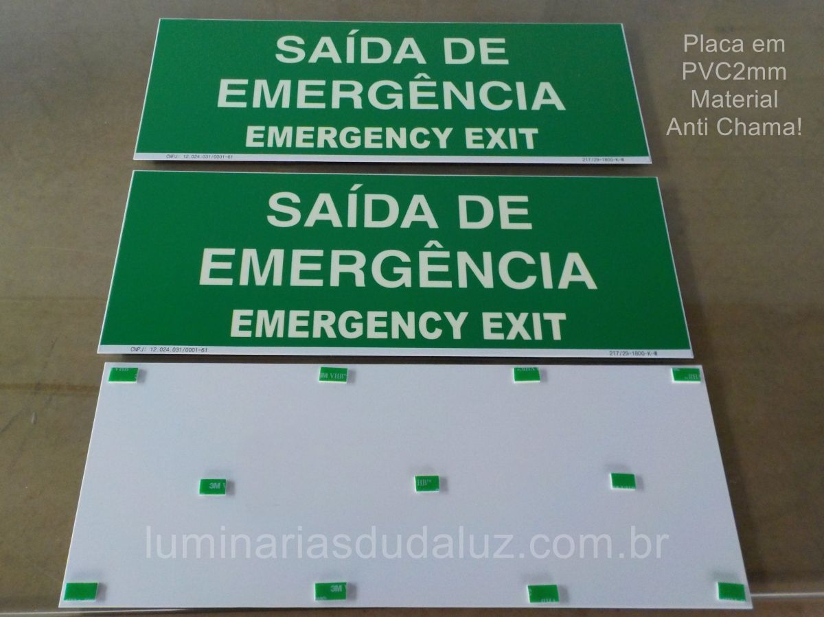 Dudaluz Sinaliza O De Emerg Ncia Placa Sa Da De Emerg Ncia